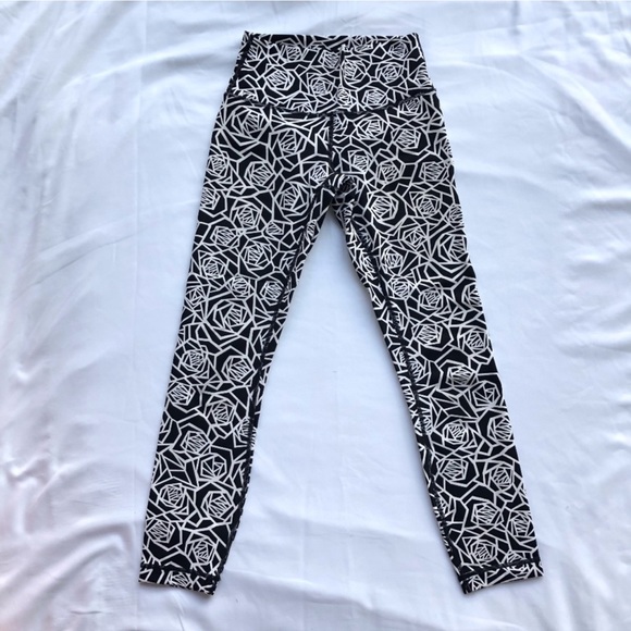 LULULEMON Leggings/ High Times HR Geometric Floral/4 - Picture 2 of 5